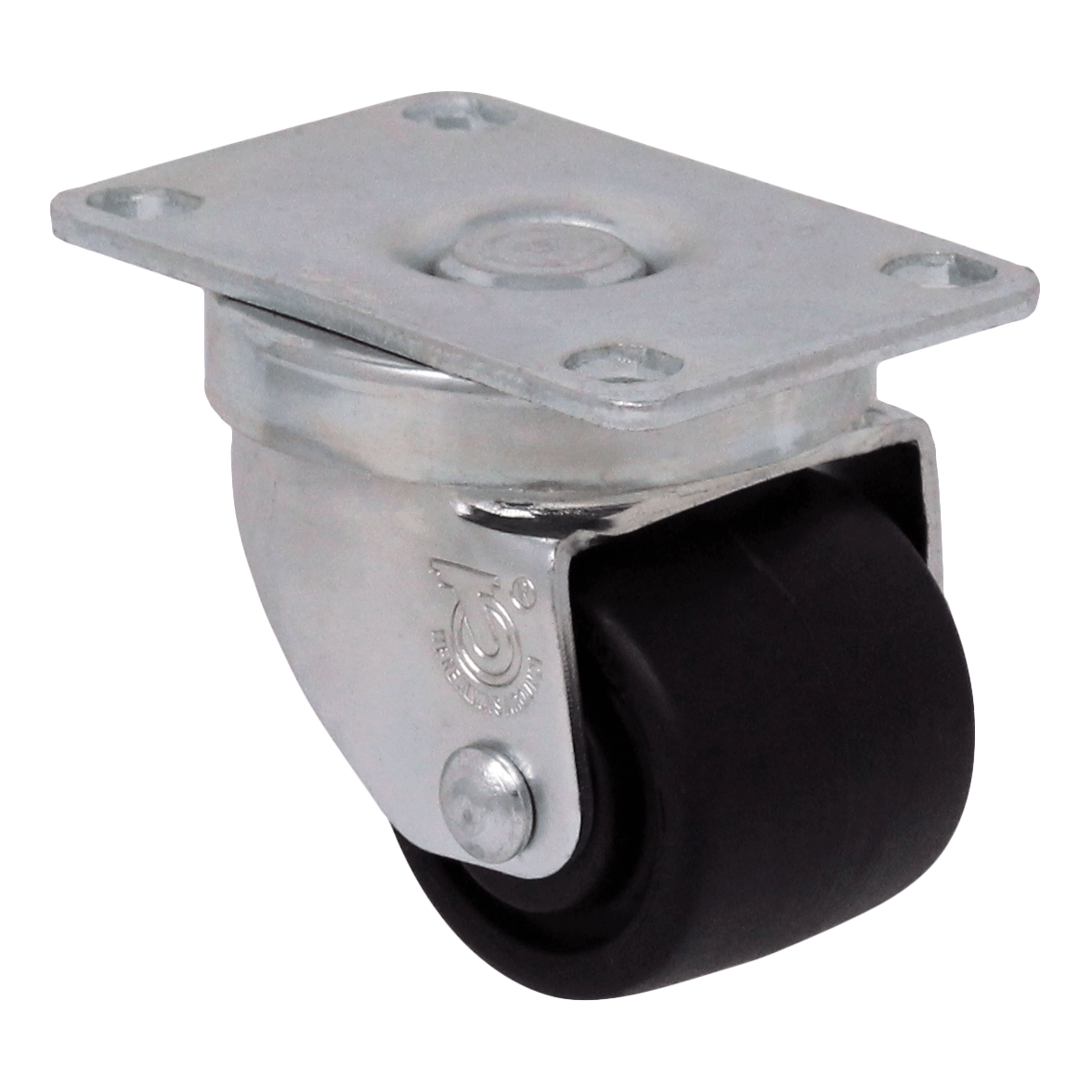 2" x 1-13/16" Heavy Duty Business Machine Swivel Caster with Maxrok Wheel - 05MA20IB2906YY