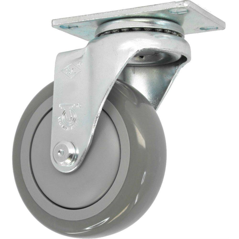 5" x 1-1/4" Light Medium Duty Swivel Caster with Poly-Pro Wheel - 75PP50GI4406YY