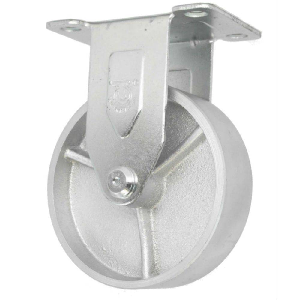 5" x 1-1/4" Light Medium Duty Rigid Caster with Semi-Steel Wheel - 76SS50GS8206YY
