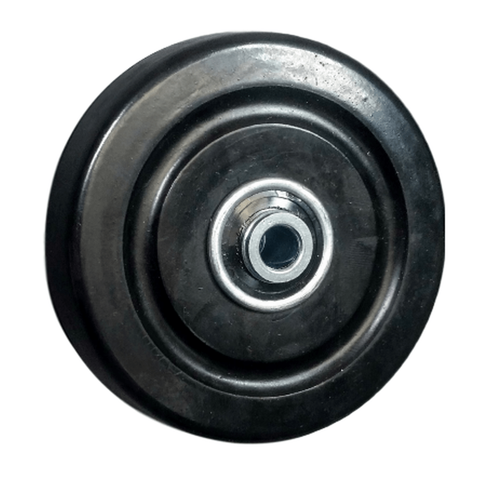 4" x 1-1/4" Soft Rubber Wheel - SR40GB42
