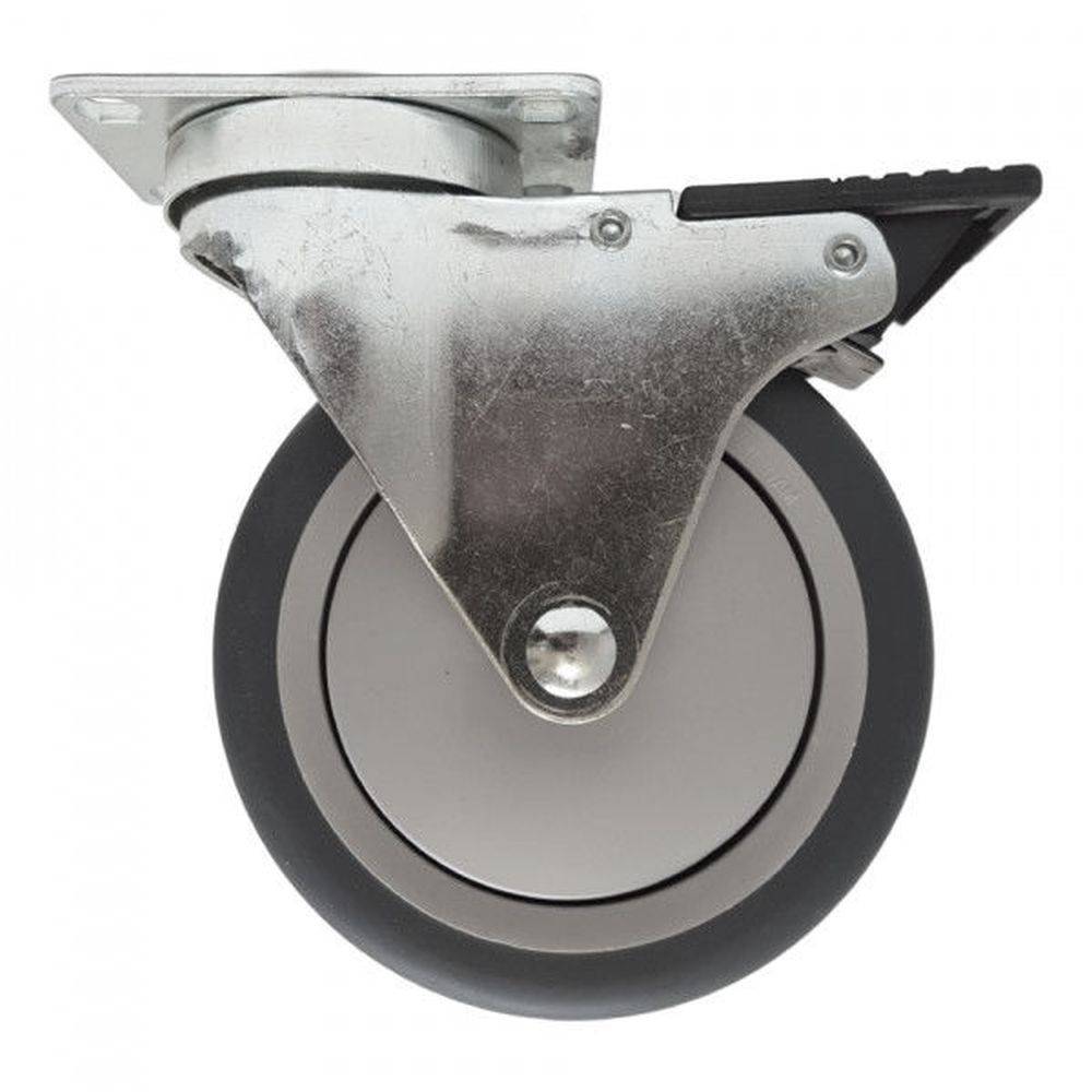 5" x 2" Light Medium Duty Total Lock Swivel Caster with Thermo-Pro Wheel - T3TP50GI4406YY