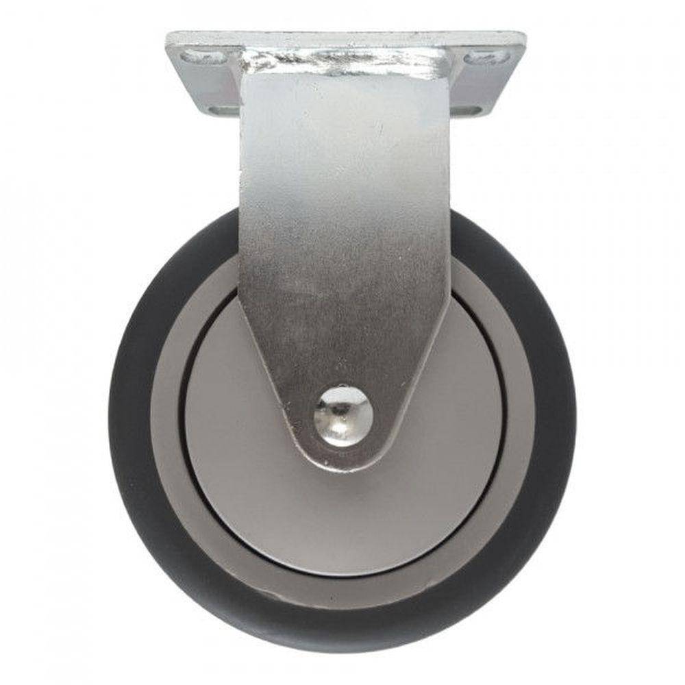 5" x 1-1/4" Light Medium Duty Rigid Caster with Thermo-Pro Wheel - 76TP50GI4411YY