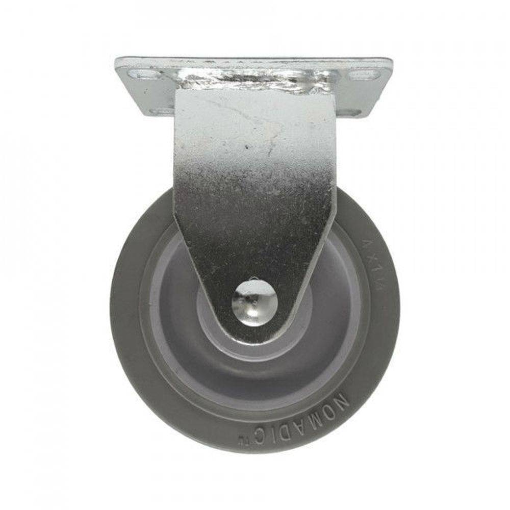 4" x 1-1/4" Light Medium Duty Rigid Caster with Nomadic Wheel - 76NM40GI4306YY