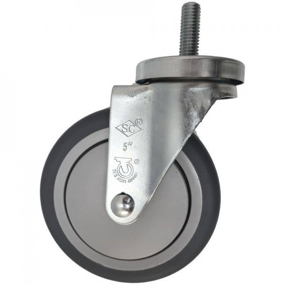 5" x 1-1/4" Light Medium Duty Swivel Caster with Thermo-Pro Wheel - 21TP50GI4468YY