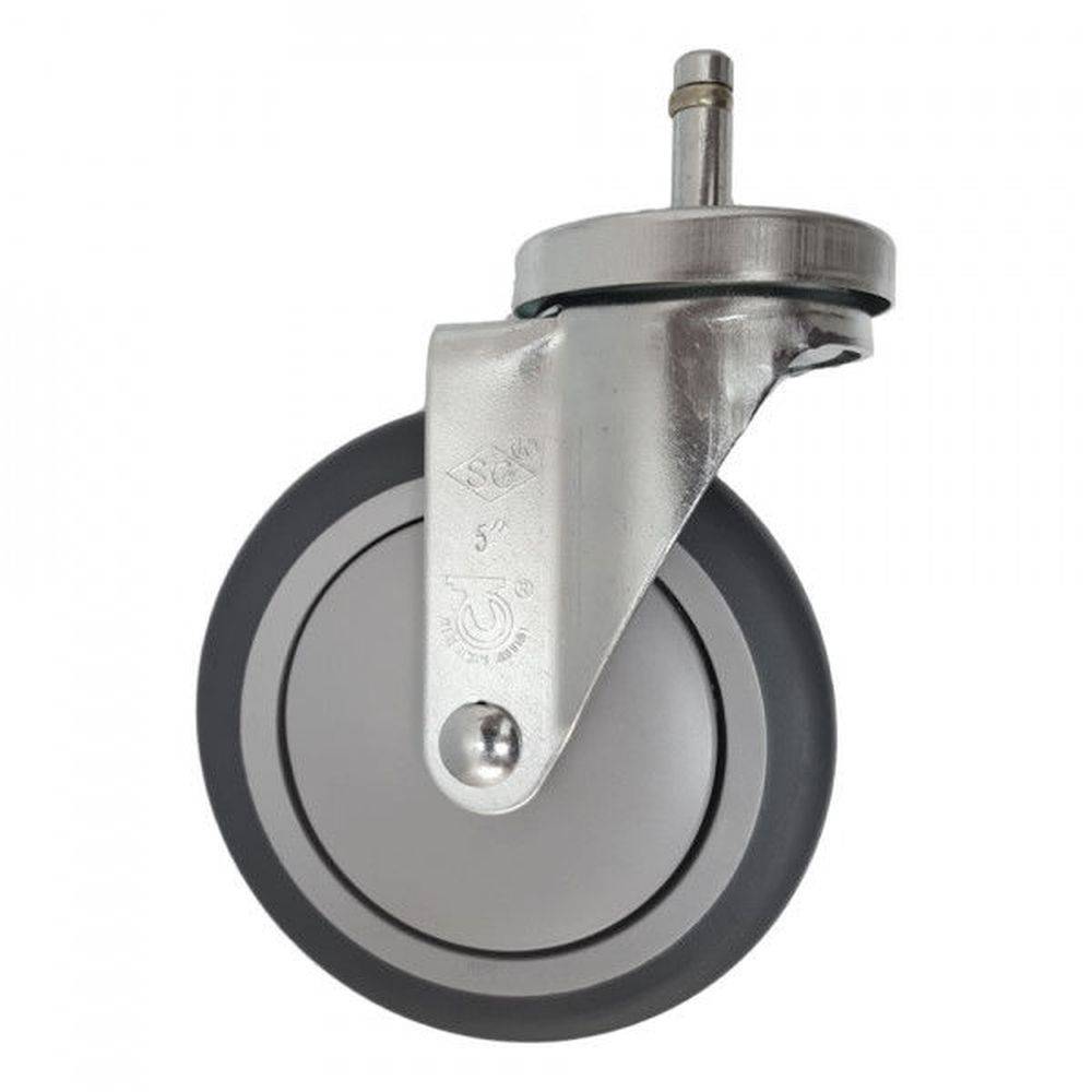 5" x 1-1/4" Light Medium Duty Swivel Caster with Thermo-Pro Wheel - 21TP50GI4491YY