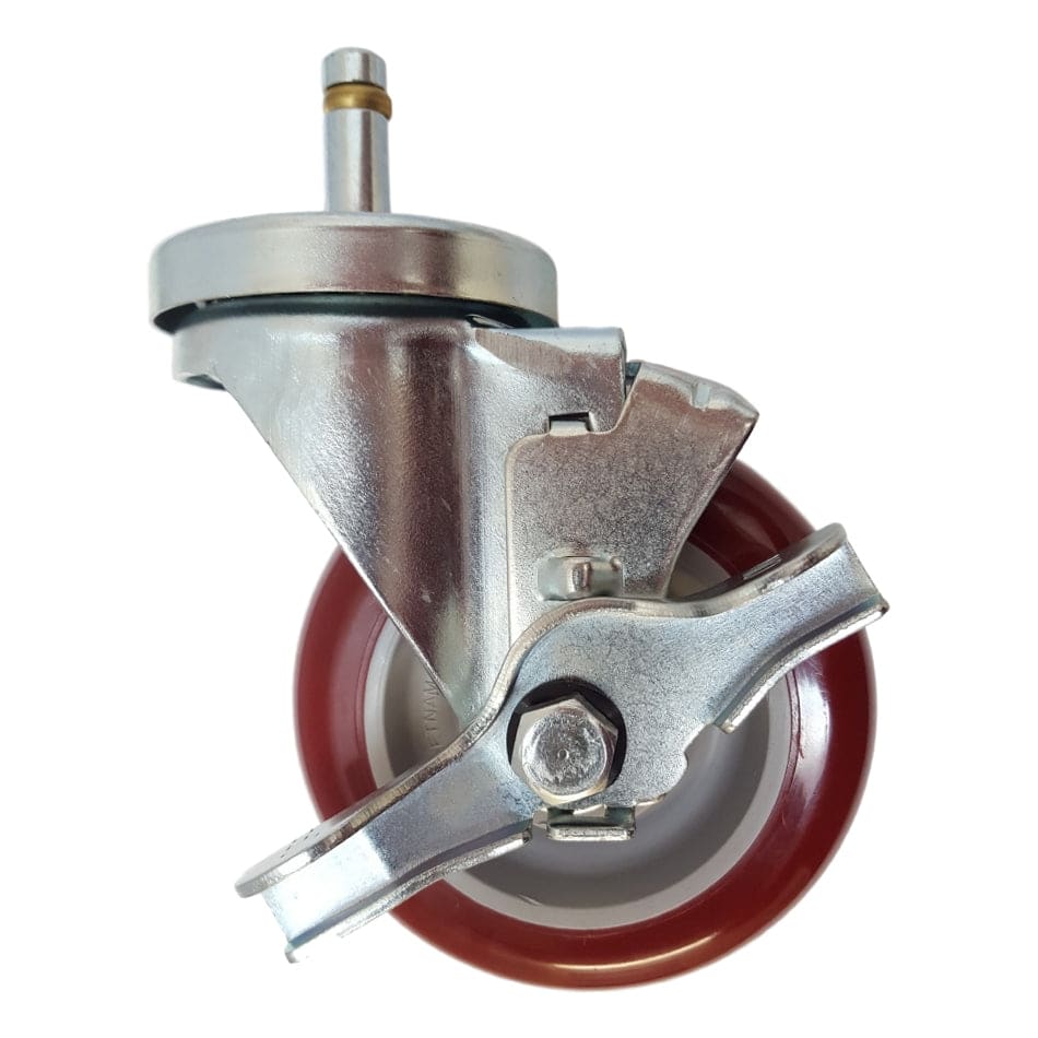 4" x 1-1/4" Light Medium Duty Swivel Caster with Polymadic Wheel - 21PM40GM4391TY