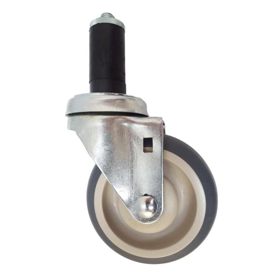 4" x 1-1/4" Light Medium Duty Swivel Caster with Thermo-Pro Wheel - 21TP40GY4773YY