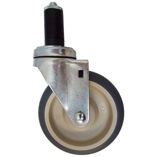 5" x 1-1/4" Light Medium Duty Swivel Caster with Thermo-Pro Wheel - 21TP50GY4772YY
