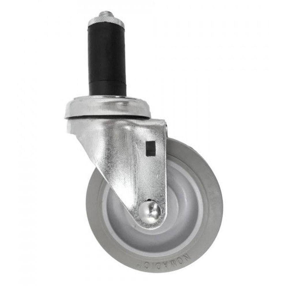 4" x 1-1/4" Light Medium Duty Swivel Caster with Nomadic Wheel - 21NM40GI4377YY