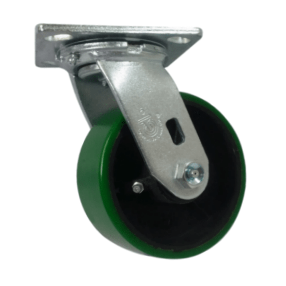 5" x 2" Medium Duty Series Swivel Caster with Polyon Wheel - 27PU50JG0417YY