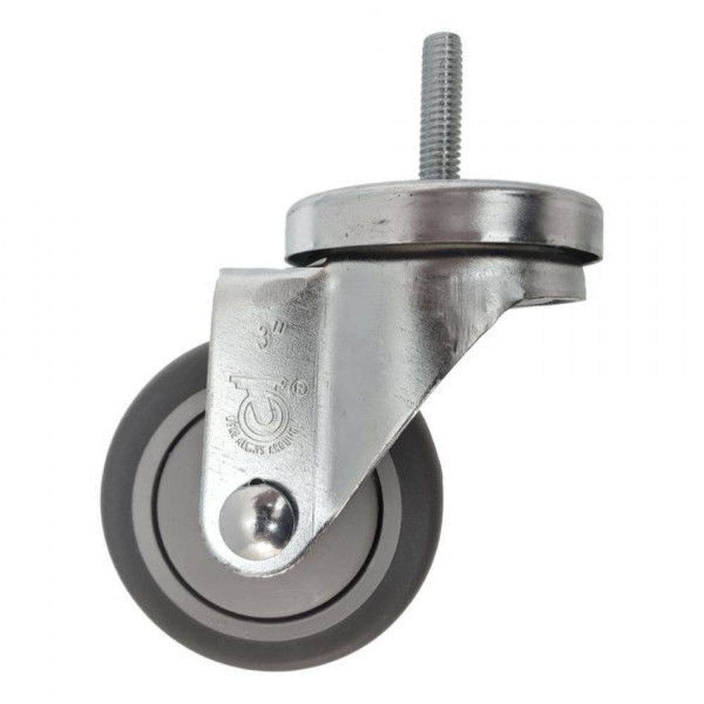 3" x 1-1/4" Light Medium Duty Swivel Caster with Thermo-Pro Wheel - 21TP30GI4462YY