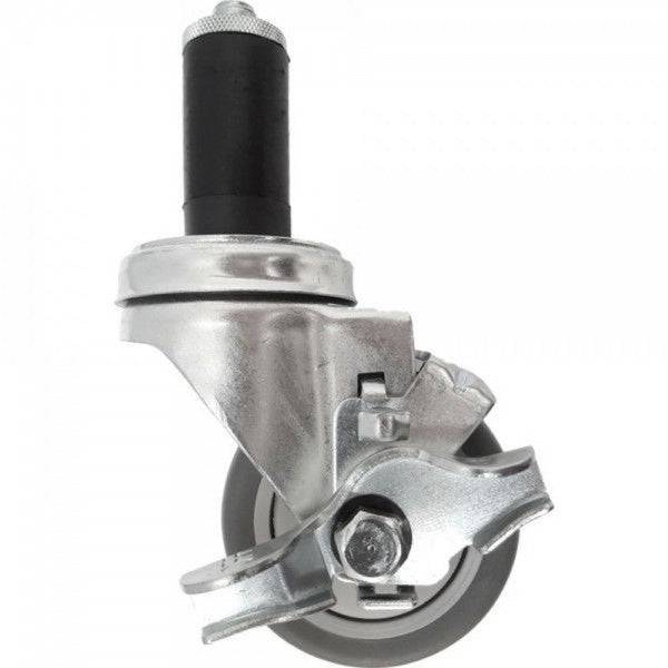 3" x 1-1/4" Light Medium Duty Swivel Caster with Thermo-Pro Wheel - 21TP30GI4477TY