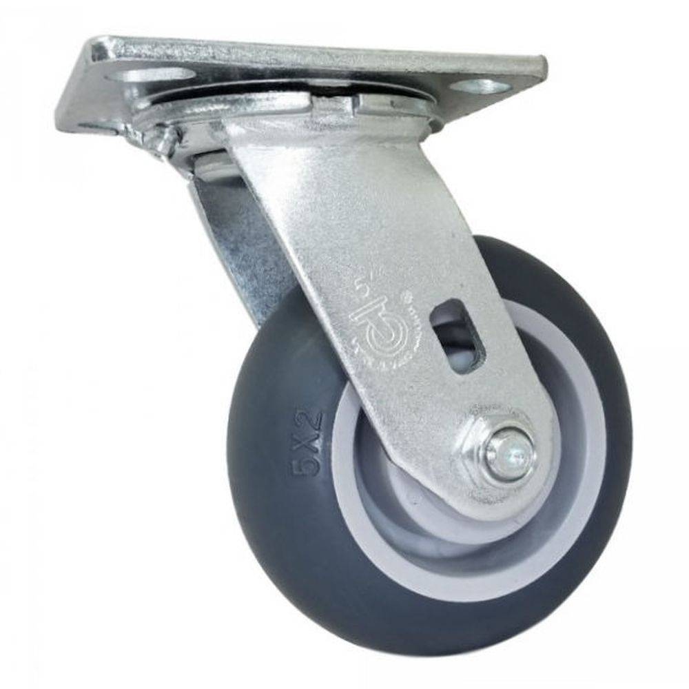 5" x 2" Medium Duty Series Swivel Caster with Thermo-Pro Wheel - 27TP50JX6017YY