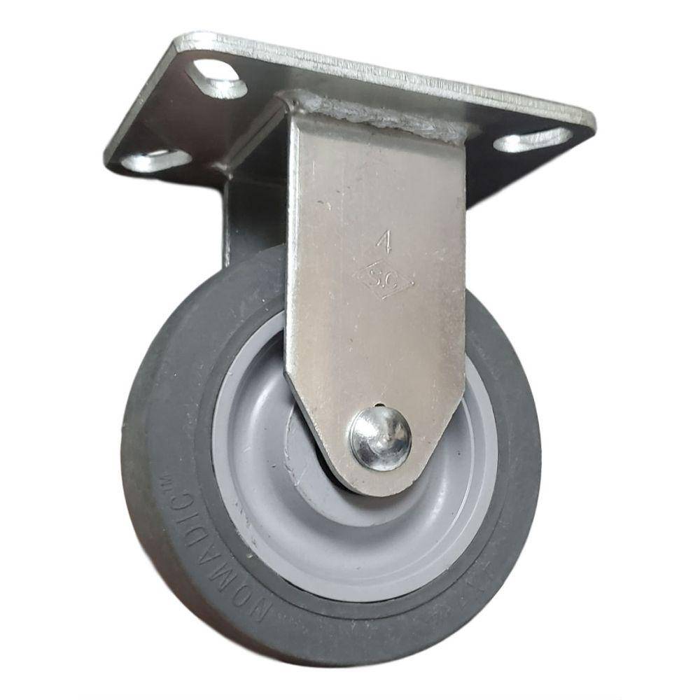 4" x 1-1/4" Light Medium Duty Rigid Caster with Nomadic Wheel - 76NM40GI4311YY
