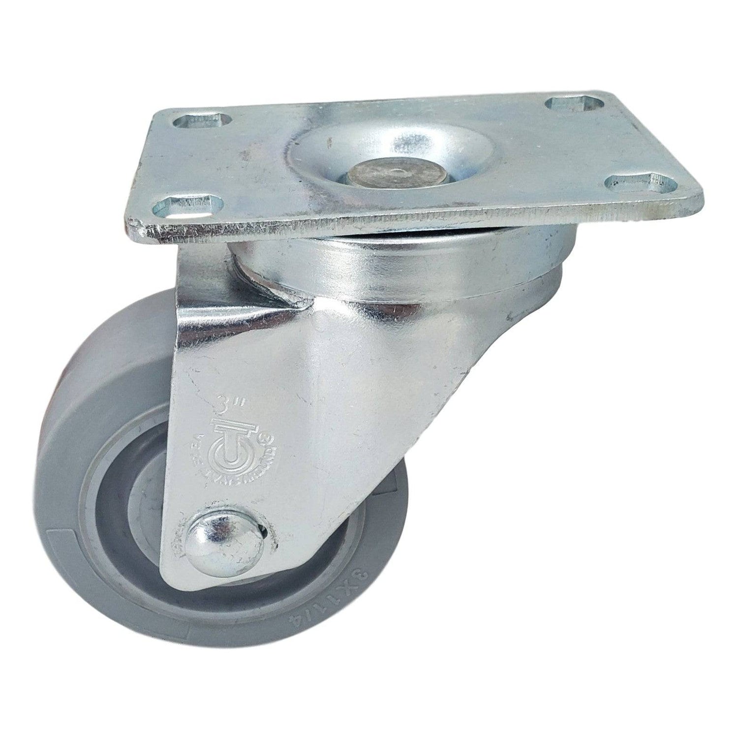 3" x 1-1/4" Light Medium Duty Swivel Caster with Nomadic Wheel - 75NM30GI4306YY