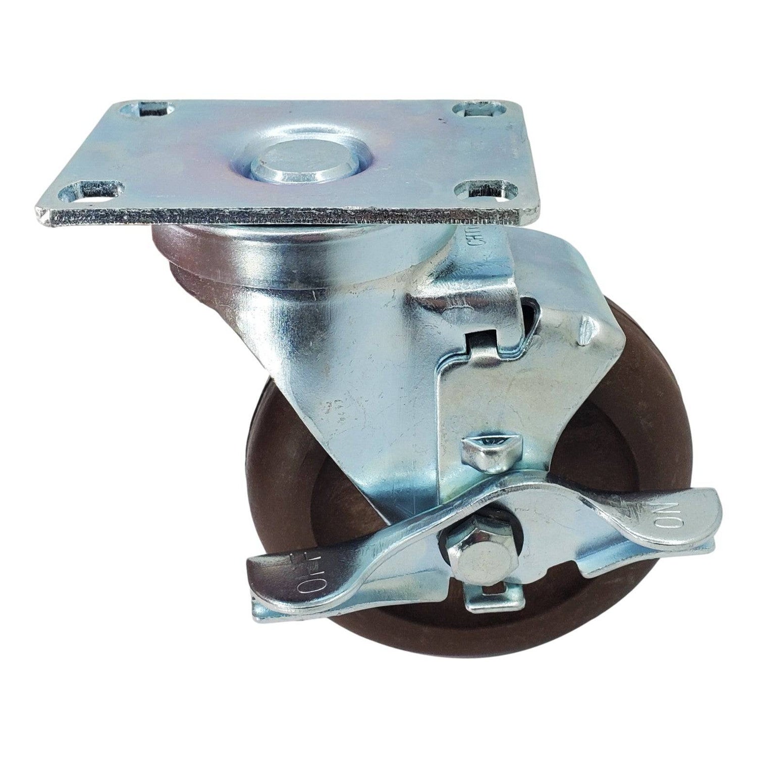 4" x 1-1/2" Light Medium Duty Swivel Caster with Brimstone Wheel - 75GN40HQ9006TZ