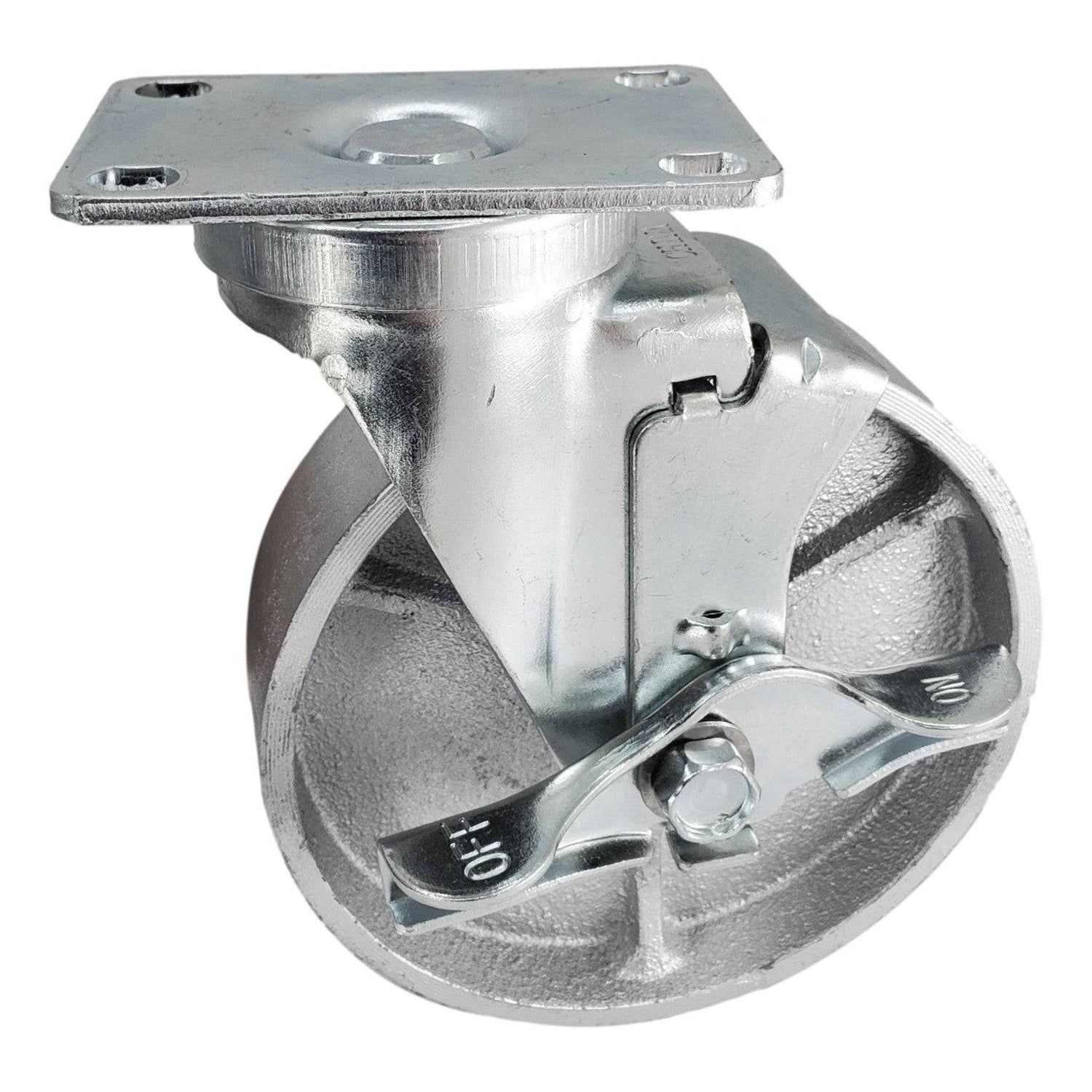 5" x 1-1/4" Light Medium Duty Swivel Caster with Semi-Steel Wheel - 75SS50GS8206TY