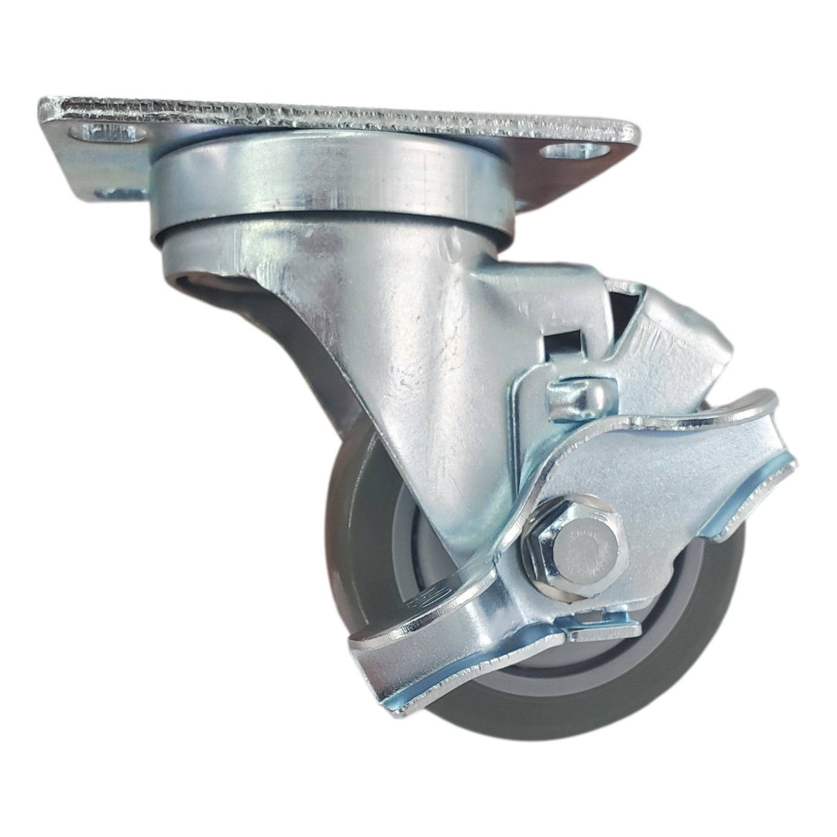 3" x 1-1/4" Light Medium Duty Swivel Caster with Poly-Pro Wheel - 75PP30GI4406TY