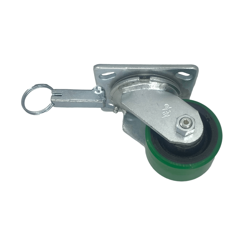 3-1/4" x 2" Medium Duty Series Swivel Caster with Polyon Wheel - 27PU34JG0417PY