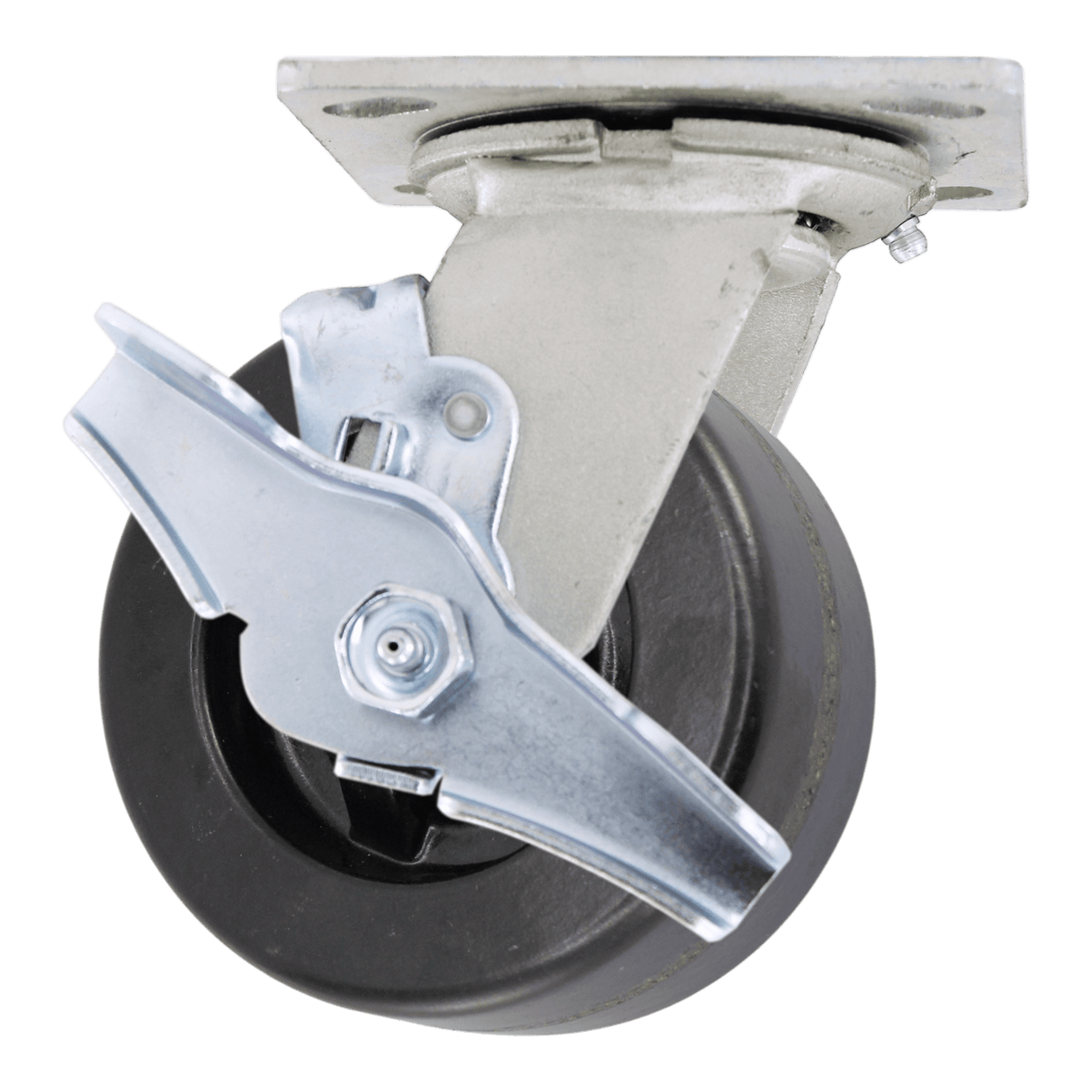 4" x 2" Medium Duty Series Swivel Caster with Phenolic Wheel - 27PH40JB0417TY