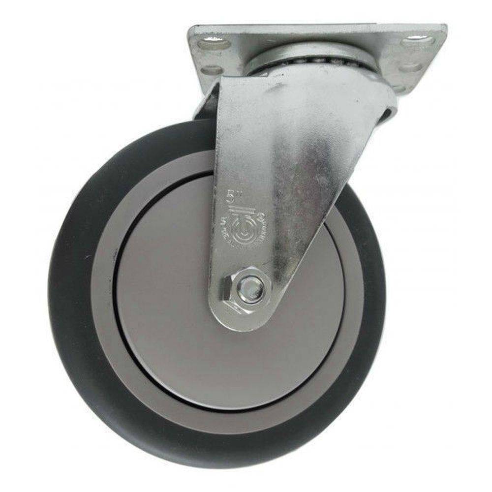 6" x 1-1/4" Light Medium Duty Swivel Caster with Thermo-Pro Wheel - 75TP60GI4406YY