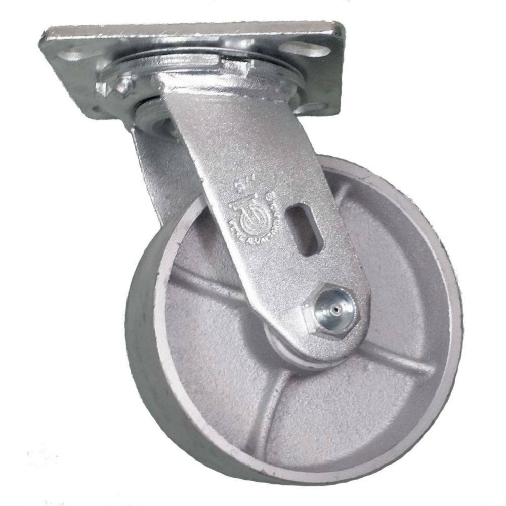 5" x 2" Medium Duty Series Swivel Caster with Semi-Steel Wheel - 27SS50JS0417YY