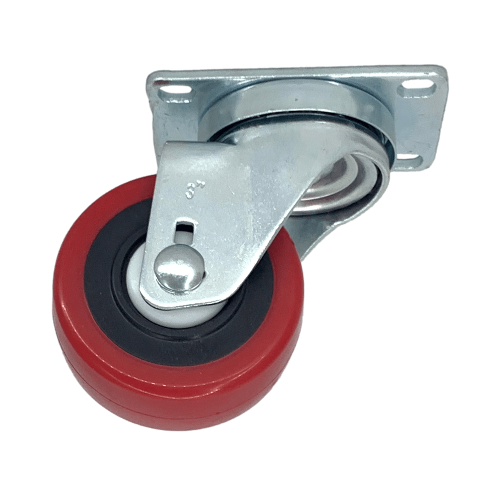 3" x 1-1/4" Light Medium Duty Swivel Caster with Poly-Pro Wheel - 75PP30GK5506YY