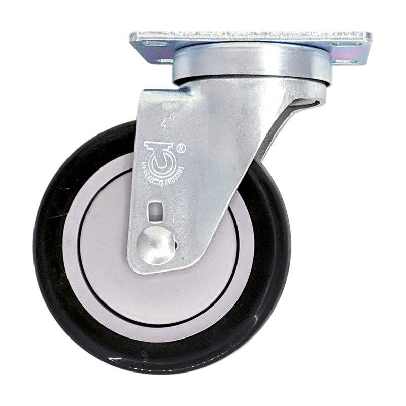 4" x 1-1/4" Light Medium Duty Swivel Caster with Poly-Pro Wheel - 75PP40GA4417YY