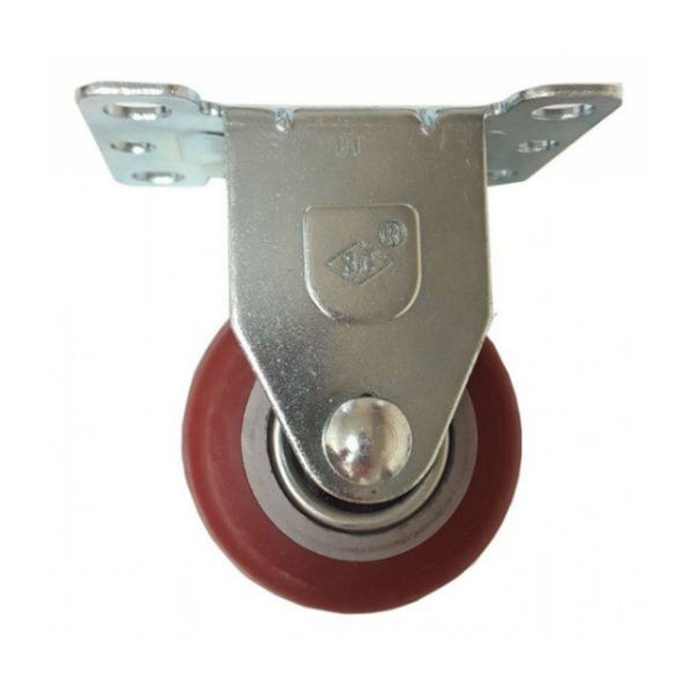2-1/2" x 1-1/4" Light Medium Duty Rigid Caster with Poly-Pro Wheel - 14PP25GM4206YY