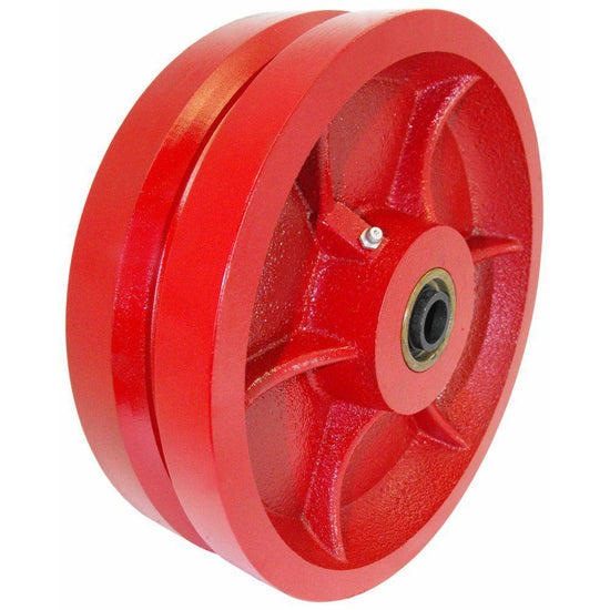10" x 3" Ductile Steel V-Groove Wheel - DV10LT93