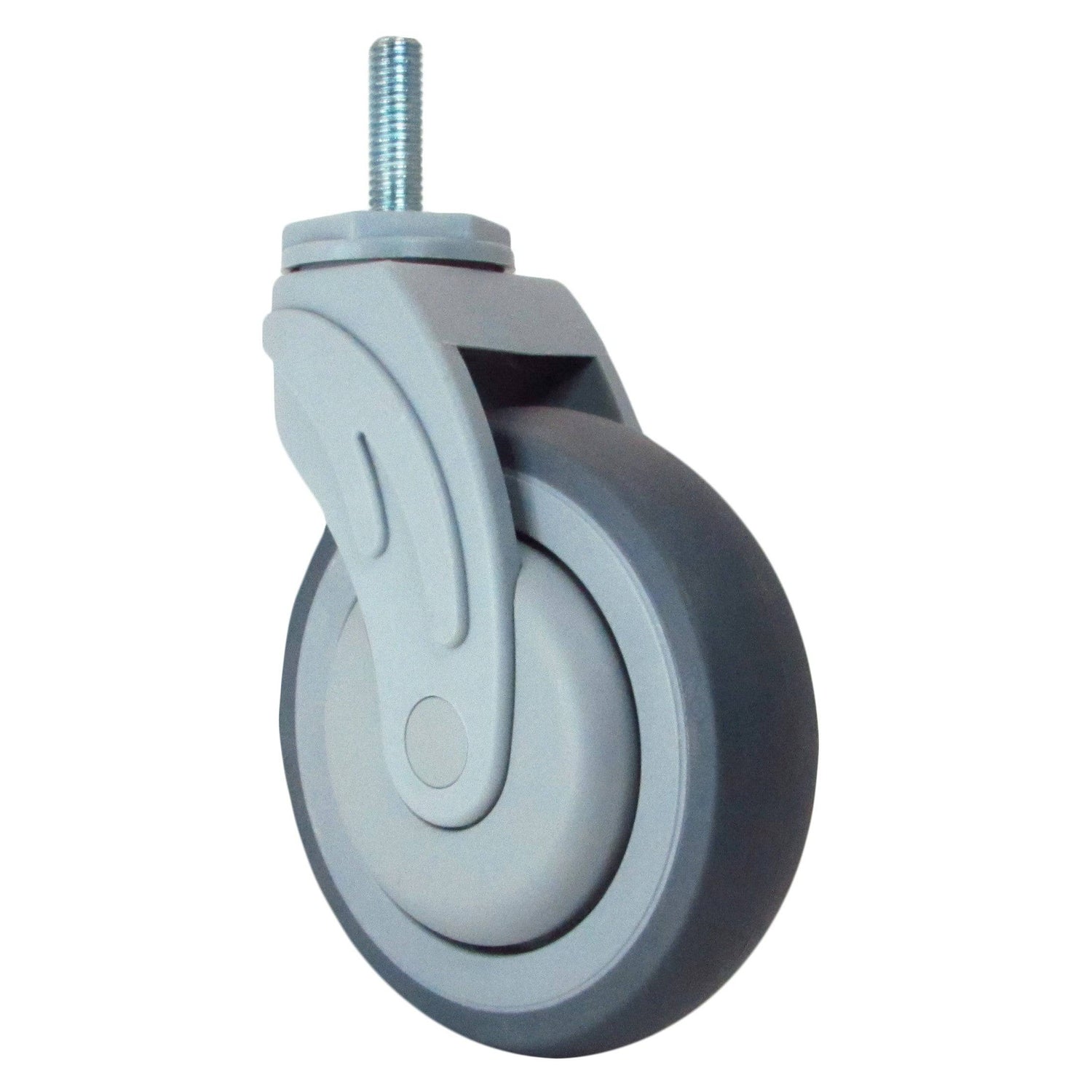 5" x 1-1/4" Polimed Composite Polymer Swivel Caster with Thermo-Pro Wheel - P5TP50GI4468YY