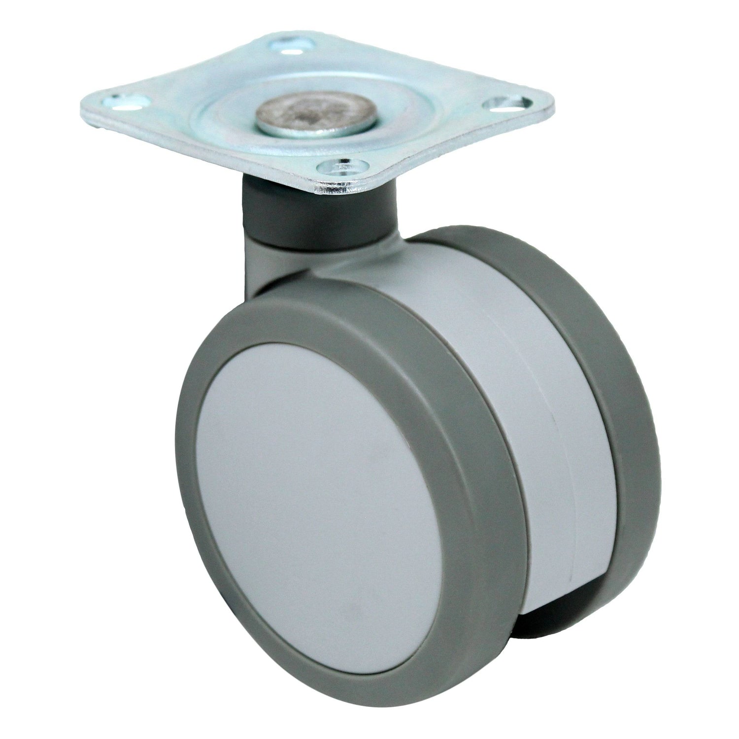 3" x 2-5/16" Polima Series Polyon Mold-on Polyurethane/Cast Iron Wheel with Polima Wheel - PL03PUBSWP5