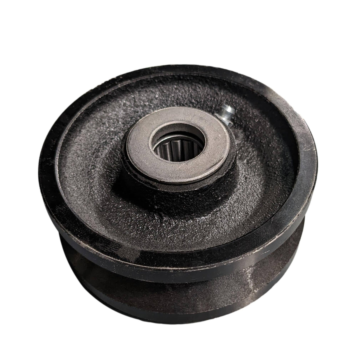 4" x 2" Cast Iron V-Groove Wheel - VG40JT84