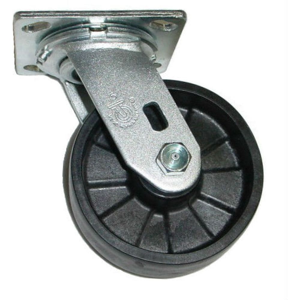 5" x 2" Medium Duty Series Swivel Caster with Maxrok Wheel - 27MA50JB6017YY
