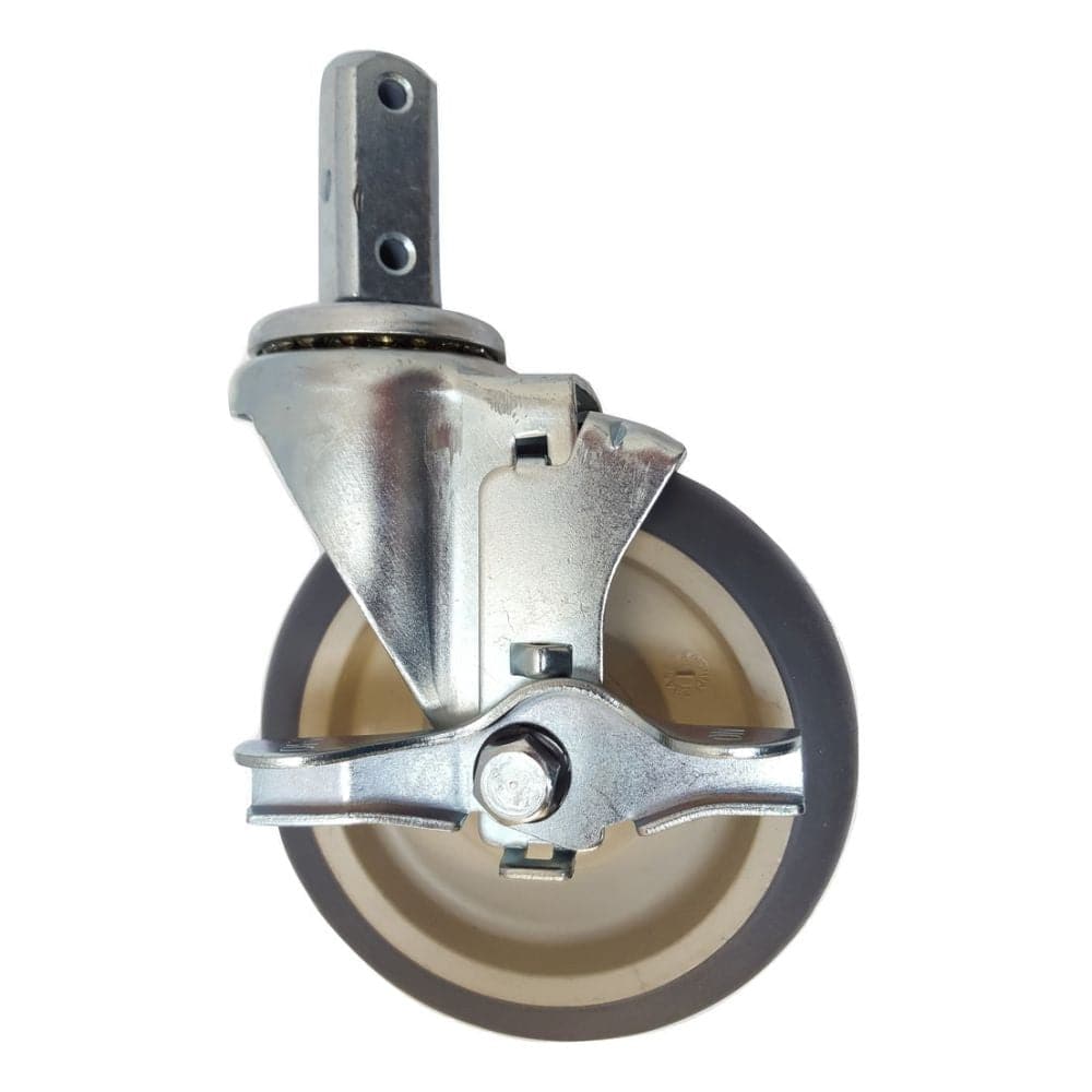 5" x 1-1/4" Light Medium Duty Swivel Caster with Thermo-Pro Wheel - 75TP50GY4756TY