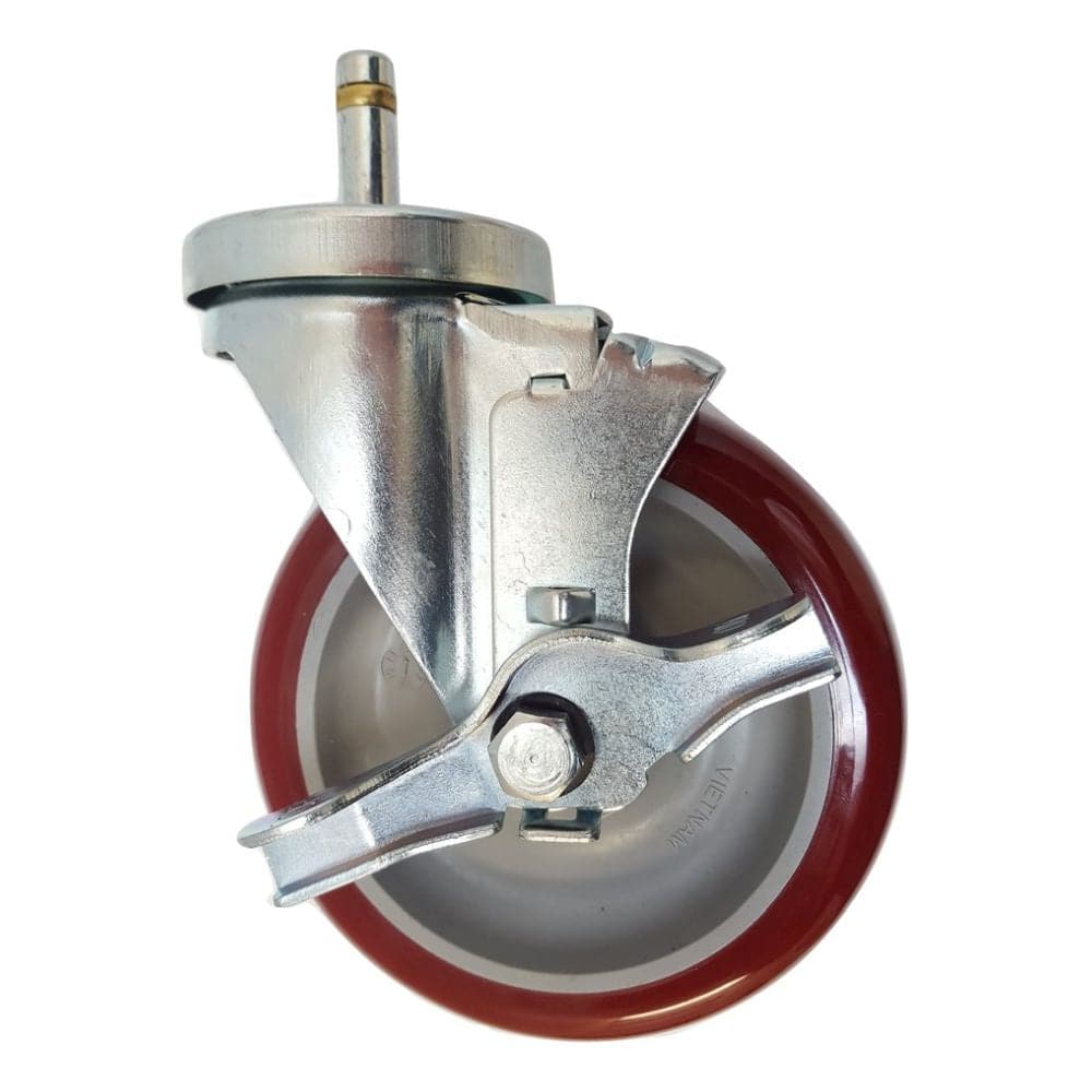 5" x 1-1/4" Light Medium Duty Swivel Caster with Polymadic Wheel - 21PM50GM4391TY