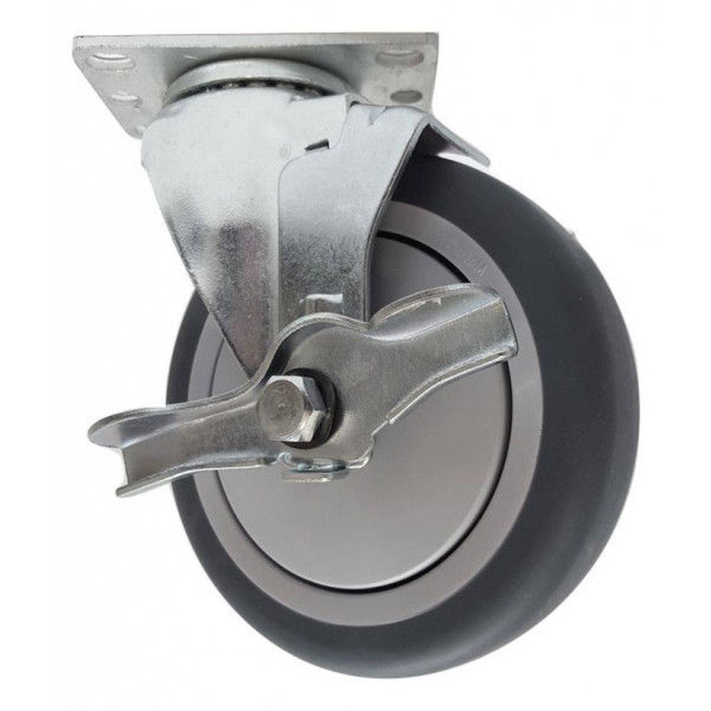 5" x 1-1/4" Light Medium Duty Swivel Caster with Thermo-Pro Wheel - 75TP50GI4406TY