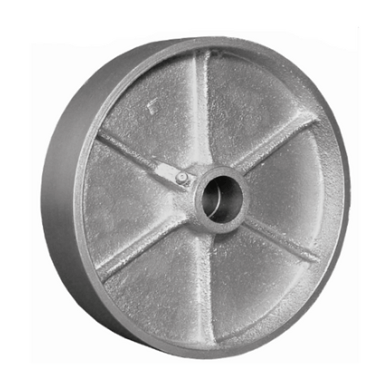 8" x 2" Semi-Steel Wheel - SS80JS04