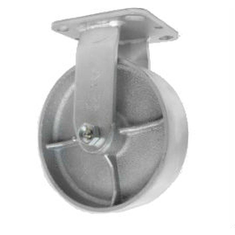 6" x 2" Medium Duty Series Rigid Caster with Semi-Steel Wheel - 28SS60JS0417YY