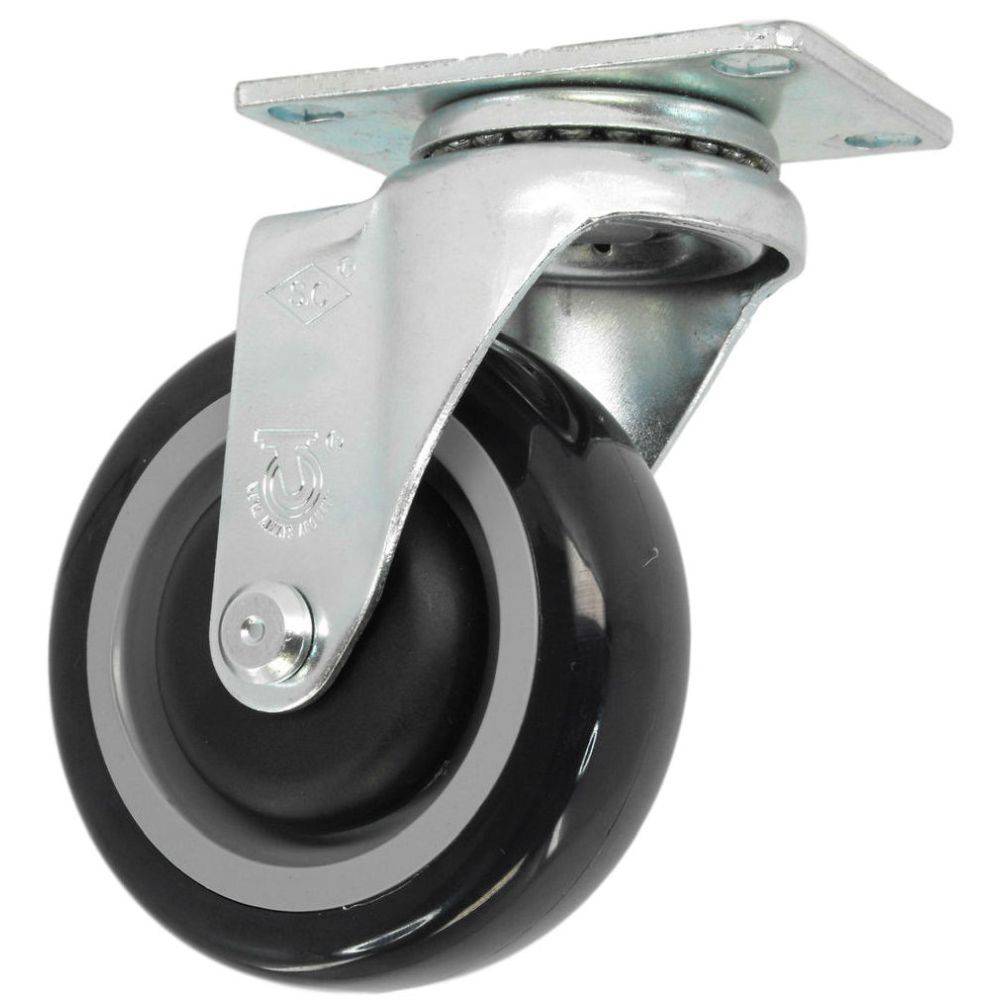 5" x 1-1/4" Light Medium Duty Swivel Caster with Poly-Pro Wheel - 75PP50GP4706YY