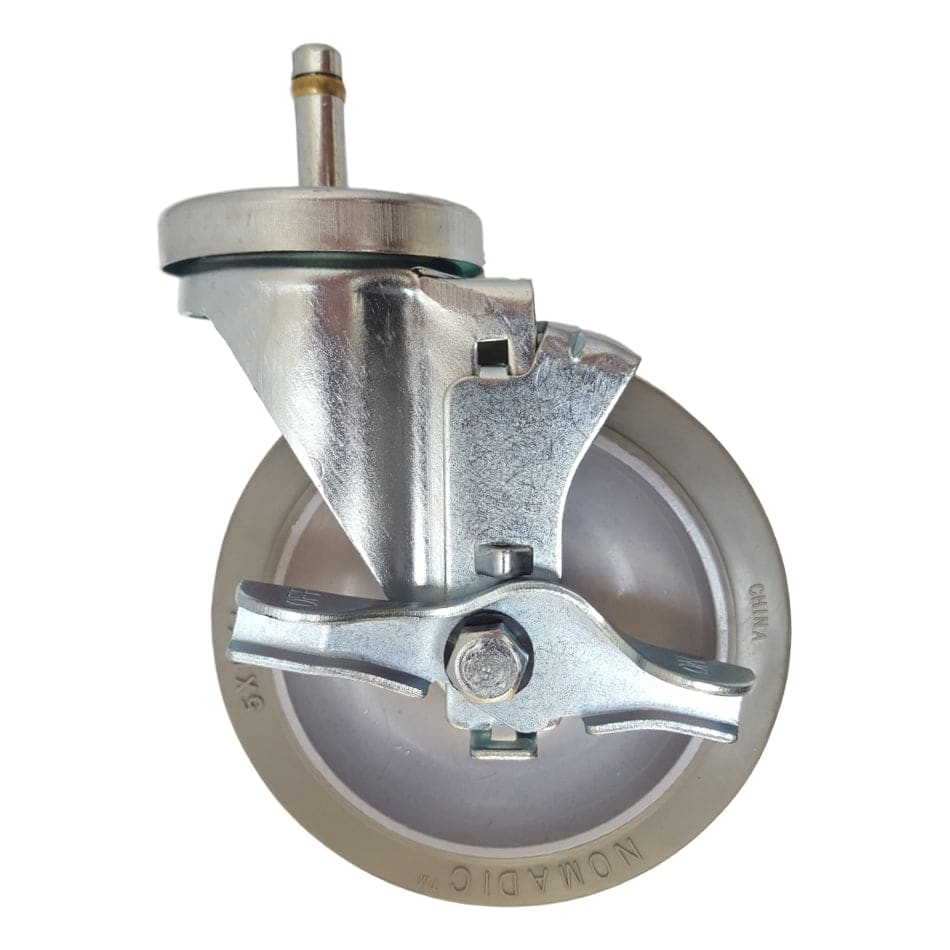 5" x 1-1/4" Light Medium Duty Swivel Caster with Nomadic Wheel - 21NM50GI4391TY