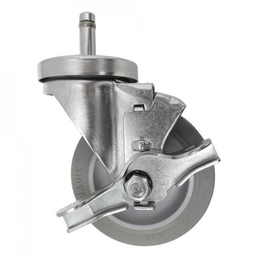 4" x 1-1/4" Light Medium Duty Swivel Caster with Nomadic Wheel - 21NM40GI4391TY