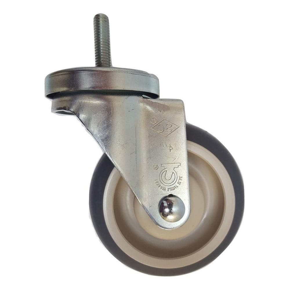 4" x 1-1/4" Light Medium Duty Swivel Caster with Thermo-Pro Wheel - 21TP40GY4762YY