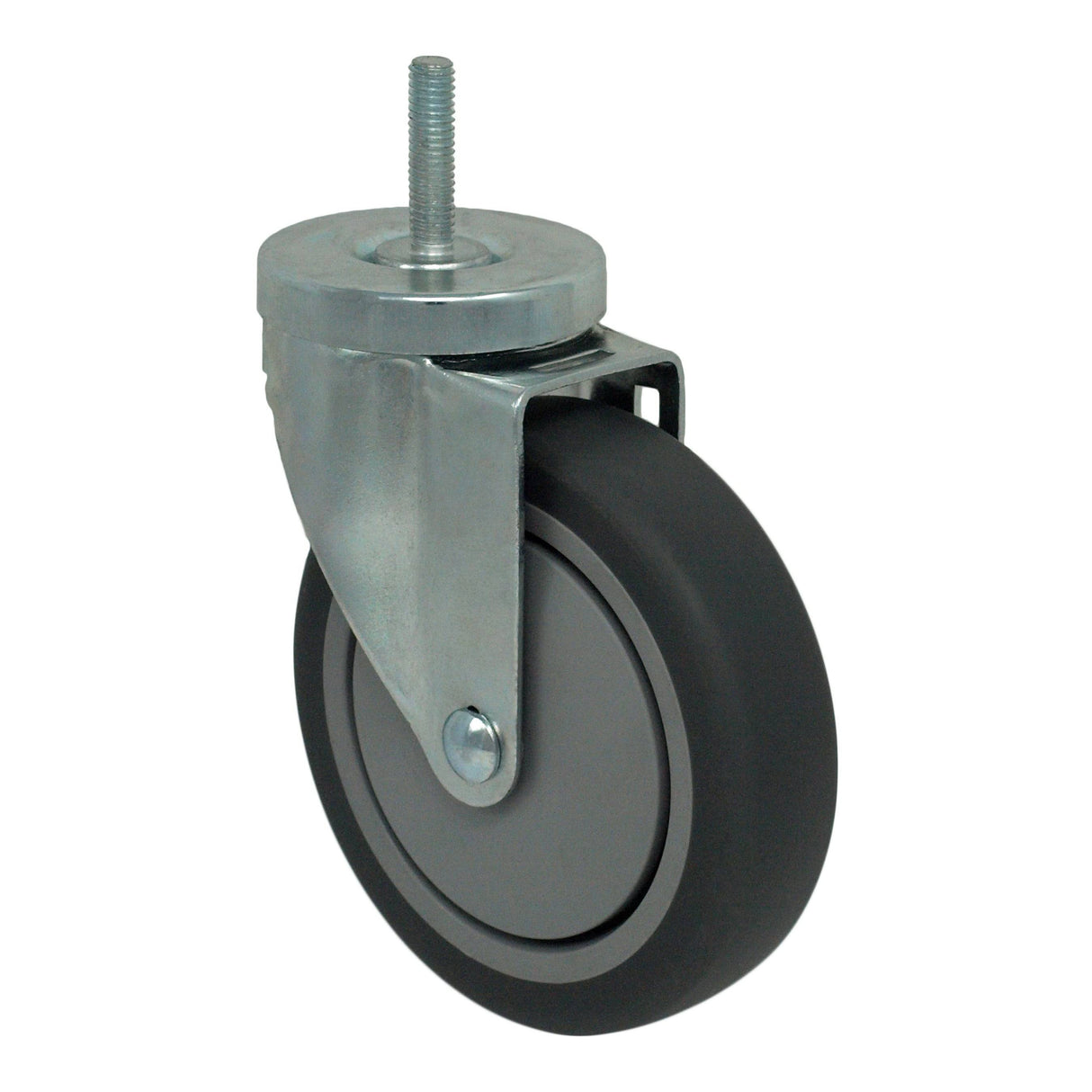 5" x 1-1/4" Light Medium Duty Swivel Caster with Thermo-Pro Wheel - 21TP50GI4462YY