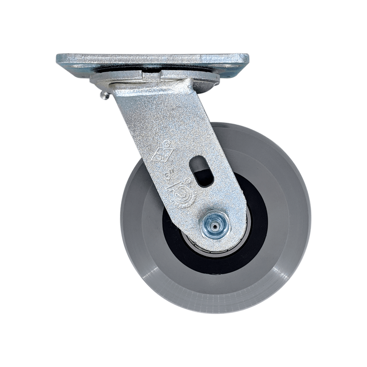 5" x 2" Medium Duty Series Swivel Caster with Ergolastomer Wheel - 27HU50JI6417YY