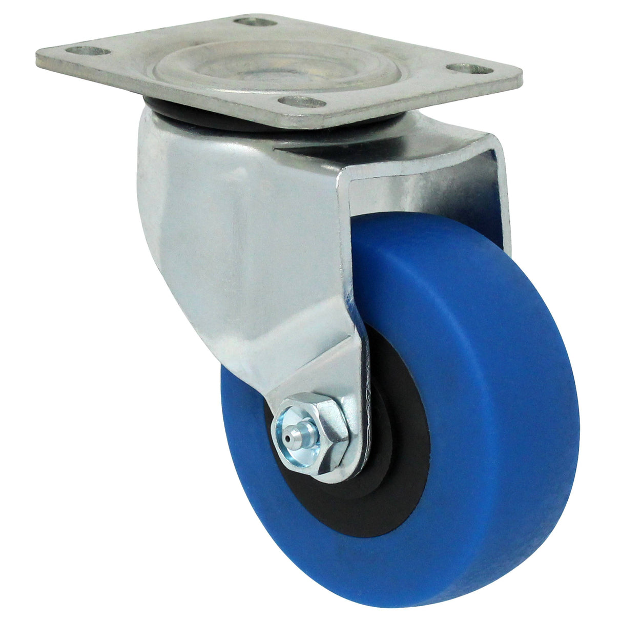 4" x 1-1/2" Roadie Case Caster with Roadie Wheel - 59RD40SUS310YY