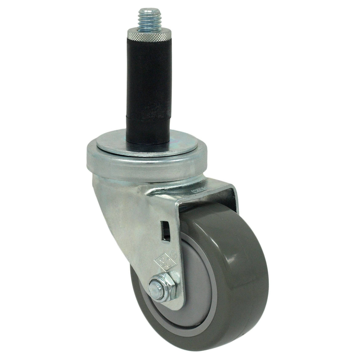 3" x 1-1/4" Light Medium Duty Swivel Caster with Poly-Pro Wheel - 21PP30GI4471YY