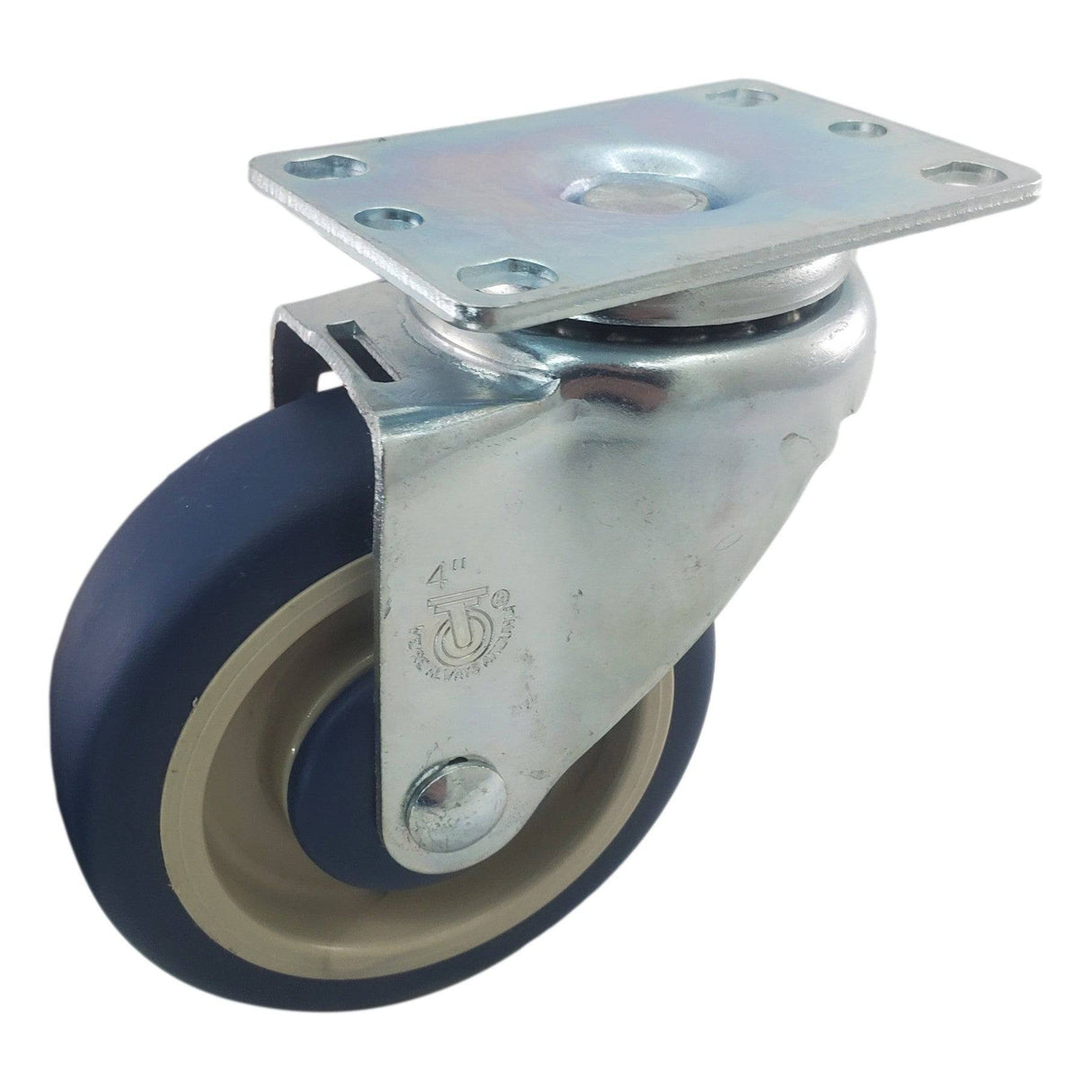 4" x 1-1/4" Light Medium Duty Swivel Caster with Poly-Pro Wheel - 75PP40GP4706YY