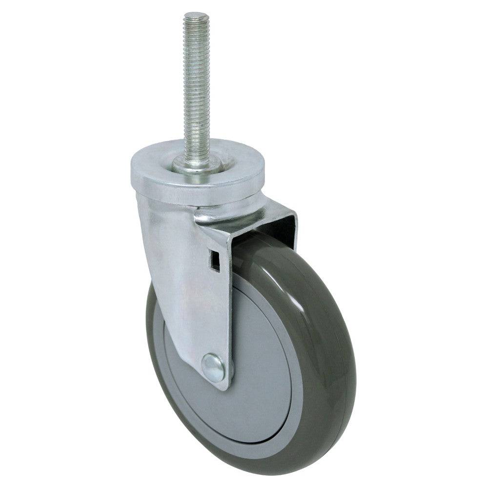 5" x 1-1/4" Light Medium Duty Swivel Caster with Poly-Pro Wheel - 21PP50GI4470YY