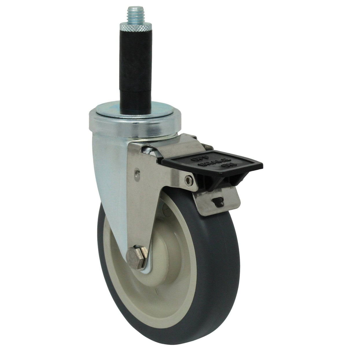 5" x 1-1/4" Light Medium Duty Swivel Caster with Poly-Pro Wheel - 21PP50GT4771HY